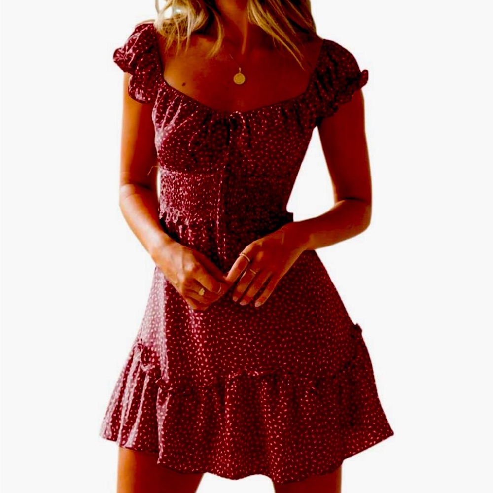 Summer ruffle dress